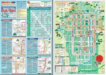 Kyoto Bus Map