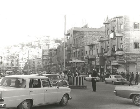 King Faisal Street, Amman, 1970
