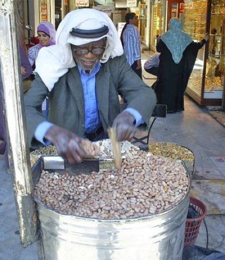 Abu Ahmad the Nigerian Jordanian Peanut Man