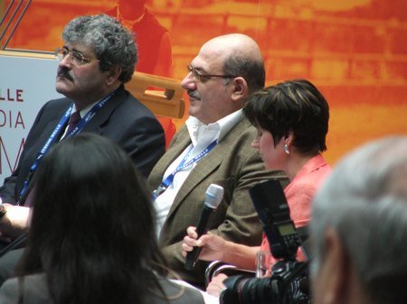 Aref Hijjawi at the Global Media Forum in Bonn
