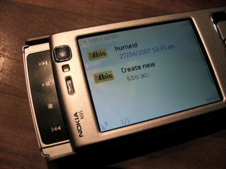 ikbis on Nokia N95