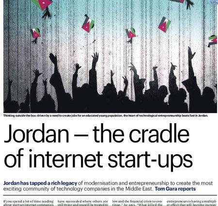 Jordan - the cradle of internet startups