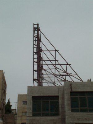 ugly billboard in Amman