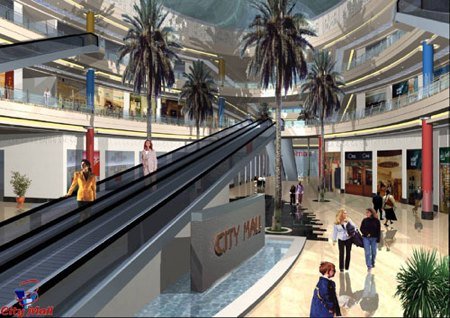 City Mall 3D rendering