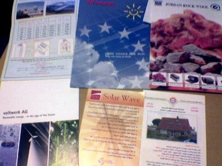 Brochures form the Energy Expo