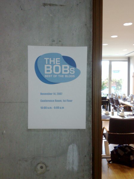 The BOBS jury room