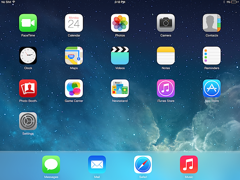 iOS 7 screen shot